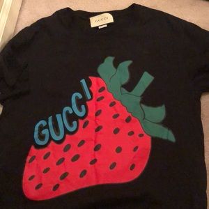 Gucci strawberry tee